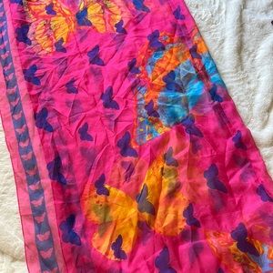 100 percent silk scarf/ wrap